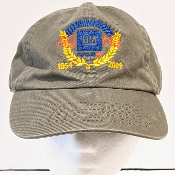 Other - GM Canada 1954-2004 green baseball cap